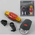 Комплект ліхтарів велосипедний Kaikuo KK-790